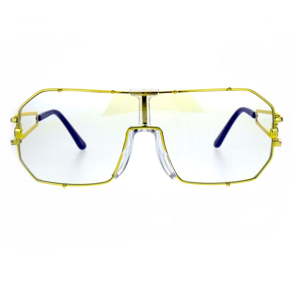 Stylish Gold Aviator Glasses